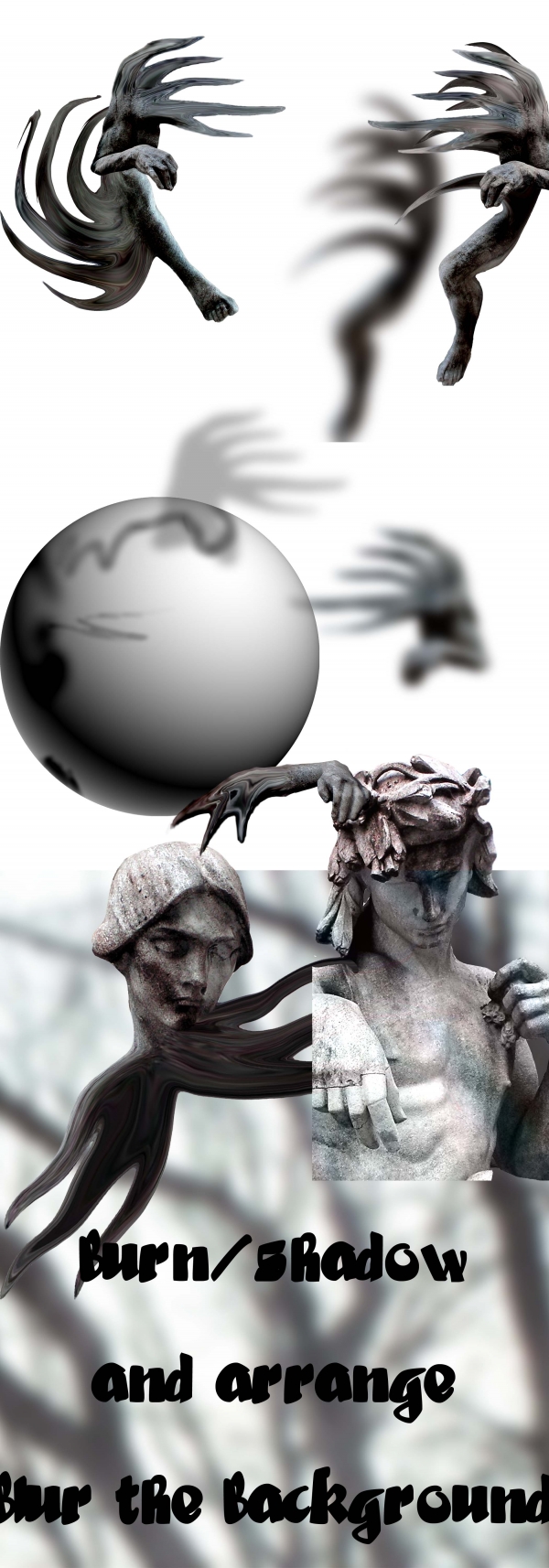 Creation of Emmylou's Michelangelo: Step 8